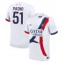 Paris Saint-Germain Willian Pacho #51 Venkovní Dres 2024-25 Krátkým Rukávem